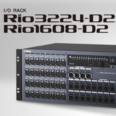 全新 Rio3224-D2 和 Rio1608-D2 Dante I/O 接口箱全面升级音质、可靠性以及可视化体验