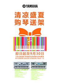 清凉盛夏，购琴送架 